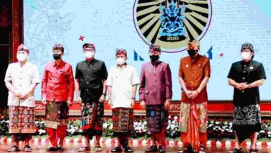 Gubernur Bali, Wayan Koster bersama Maha Gotra Pasek Sanak Sapta Rsi (MGPSSR)